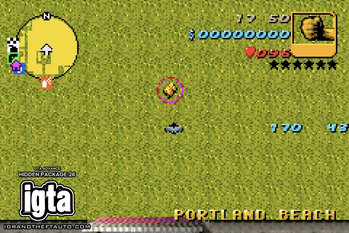 GTA Advance Hidden Package 26