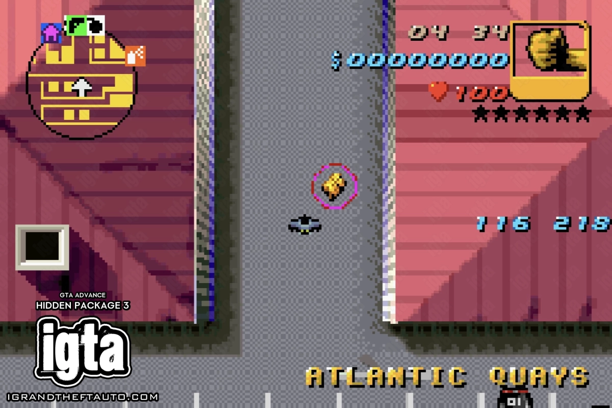 GTA Advance Hidden Package 3