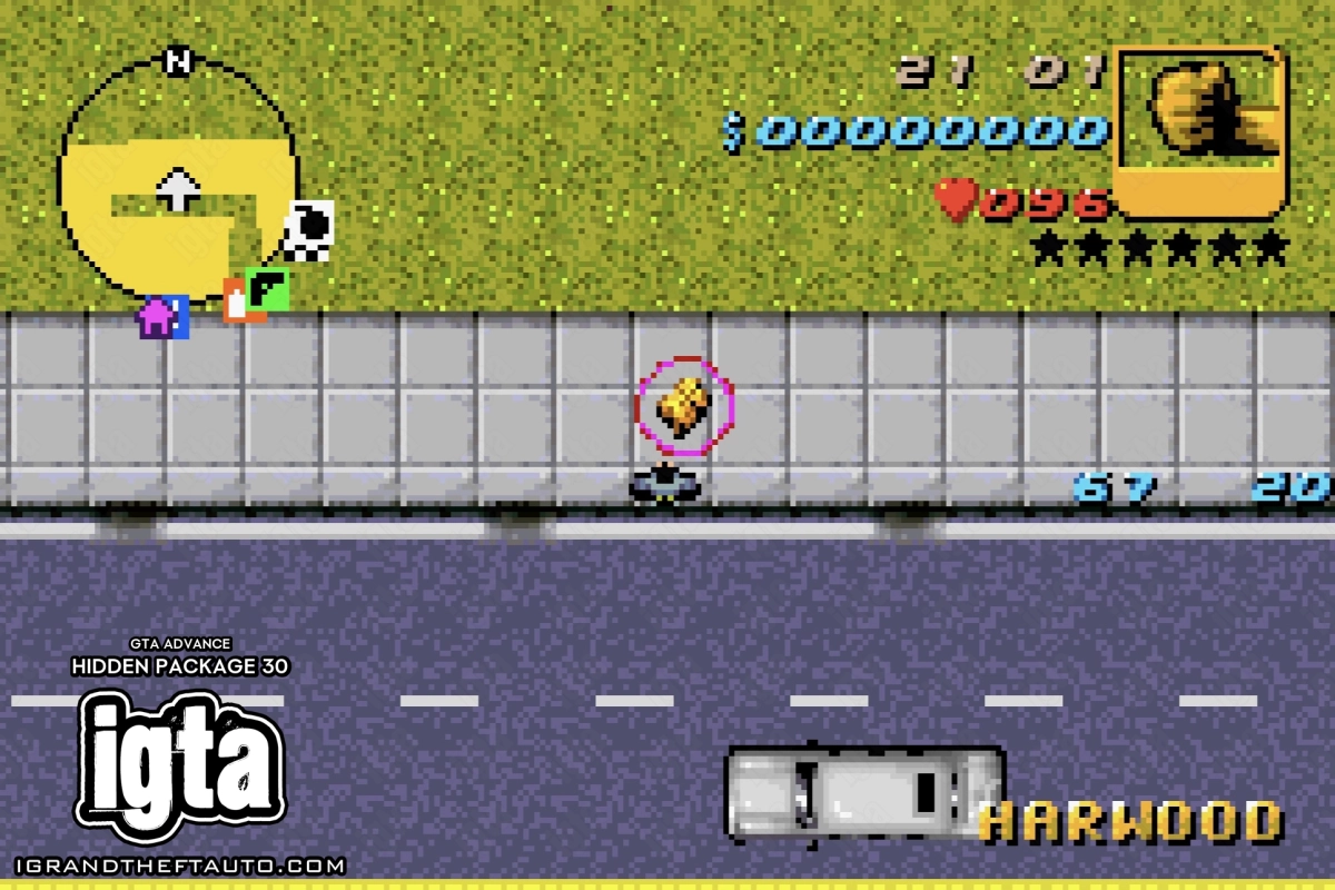 GTA Advance Hidden Package 30