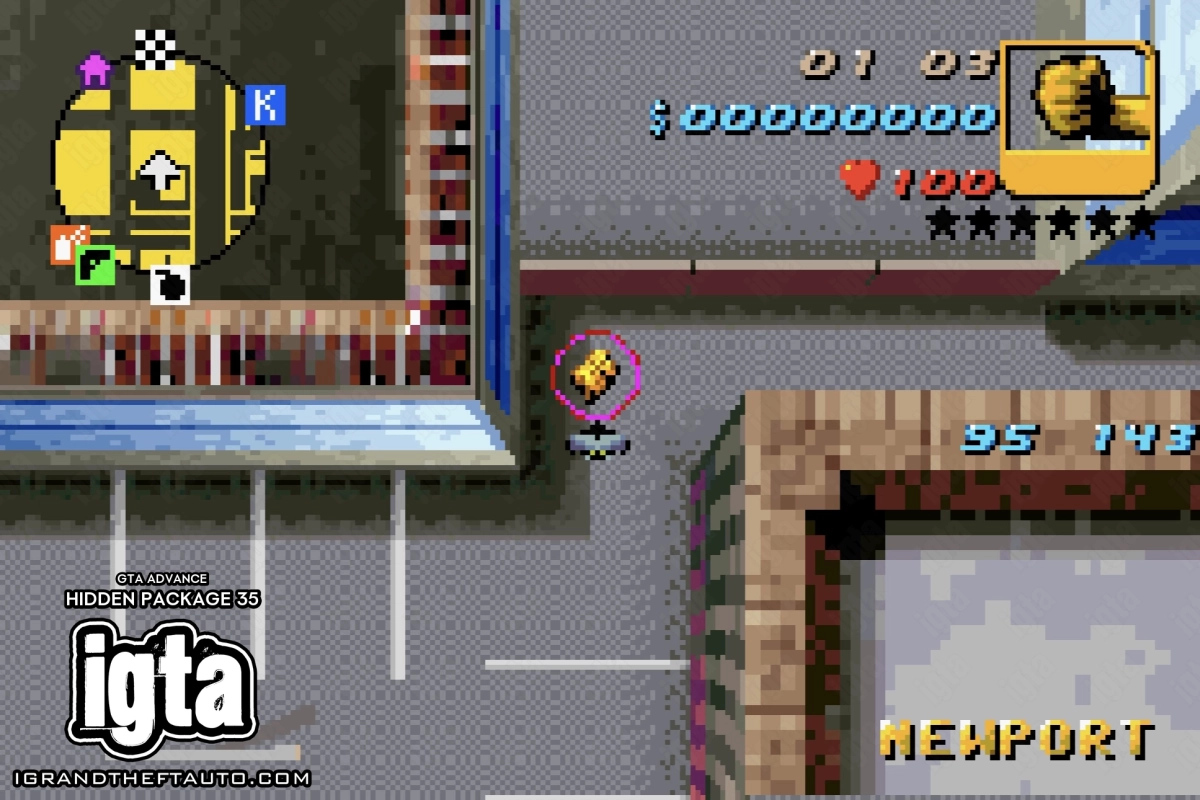 GTA Advance Hidden Package 35