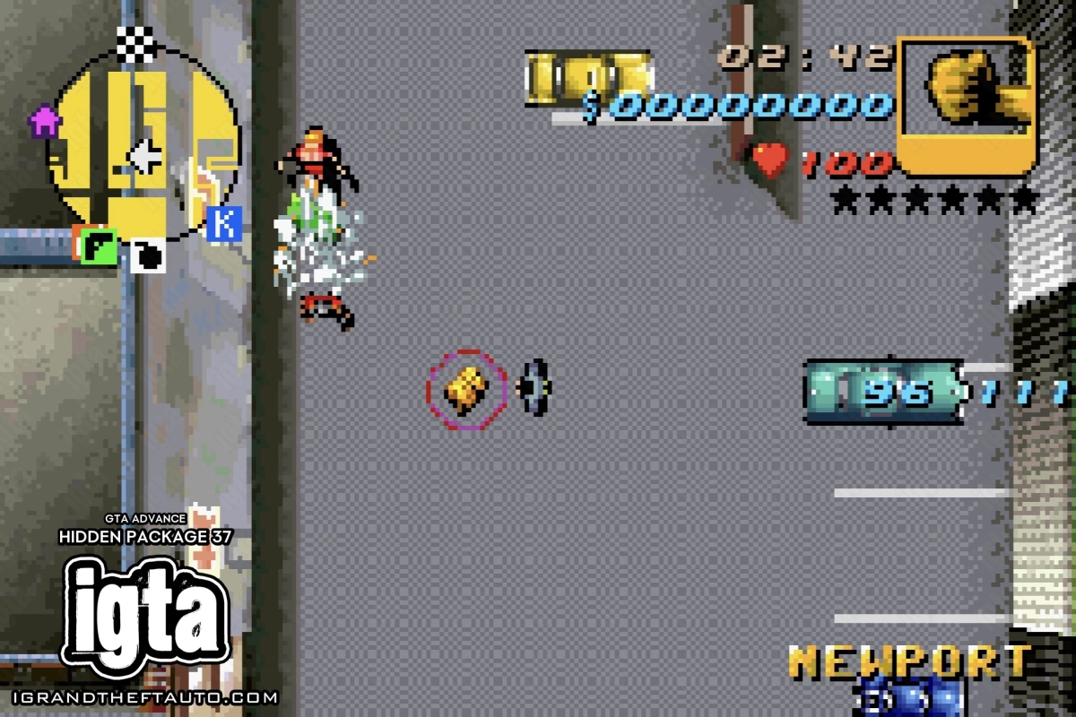 GTA Advance Hidden Package 37