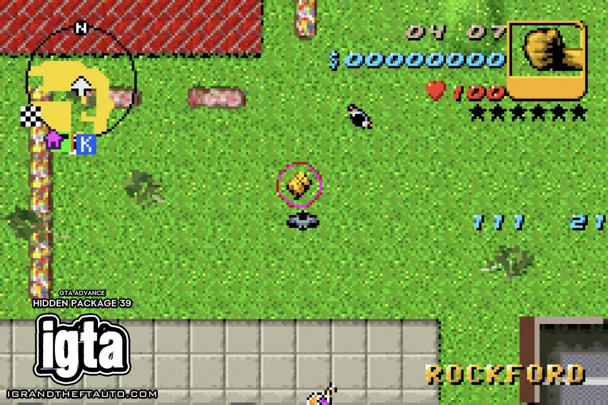 GTA Advance Hidden Package 39