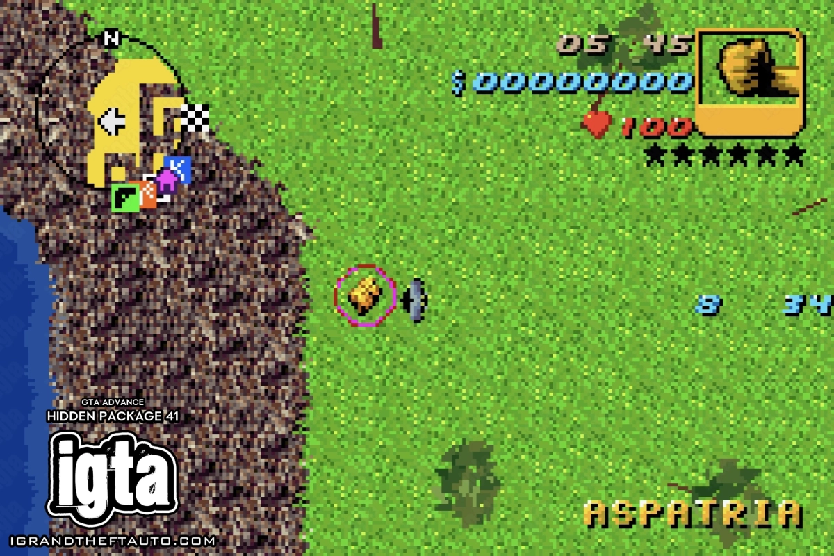 GTA Advance Hidden Package 41