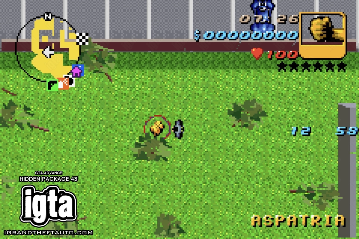 GTA Advance Hidden Package 43