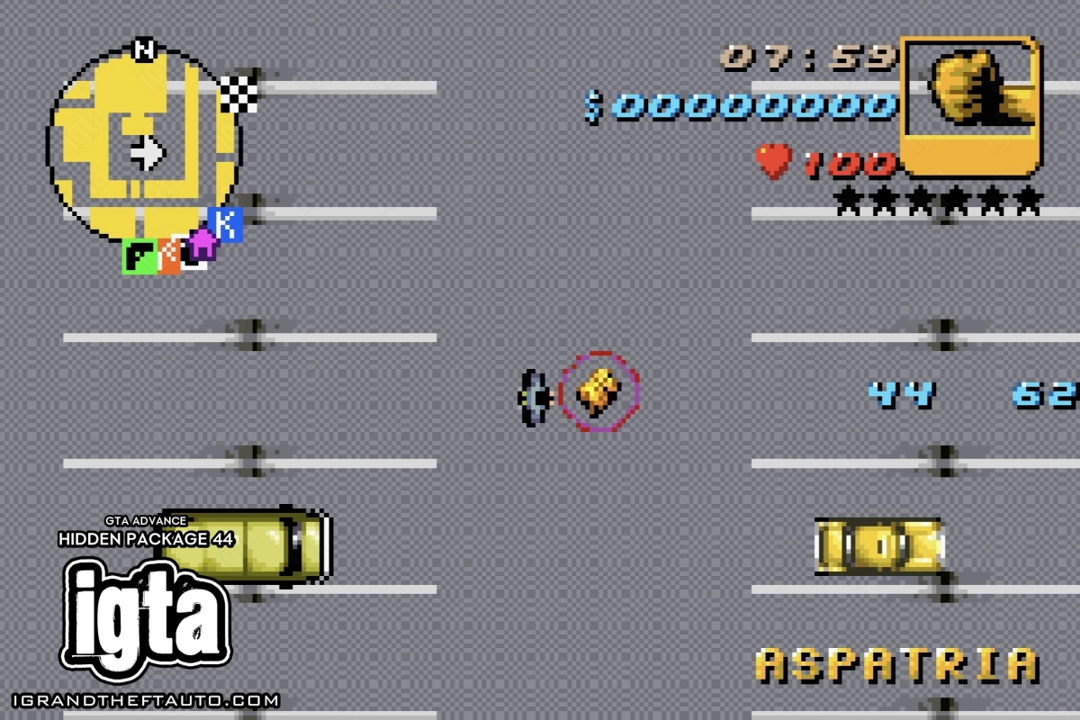 GTA Advance Hidden Package 44