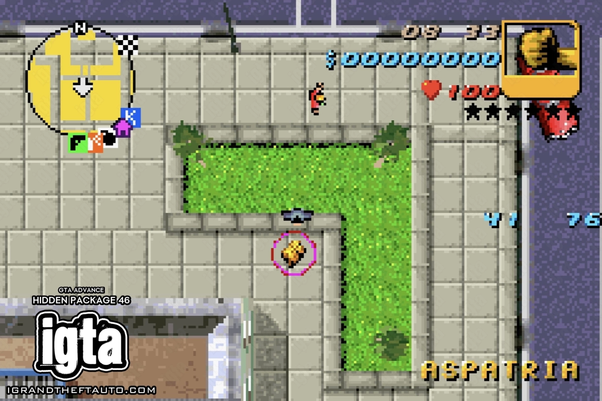 GTA Advance Hidden Package 46