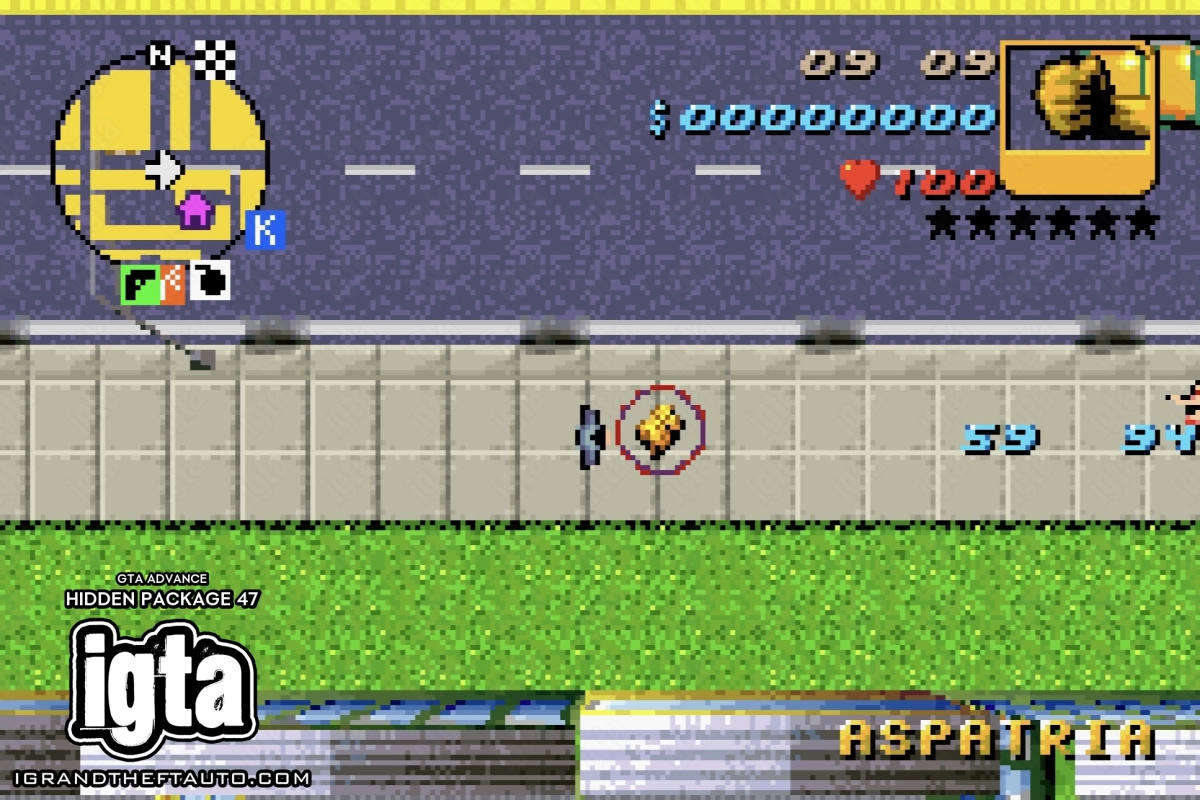 GTA Advance Hidden Package 47
