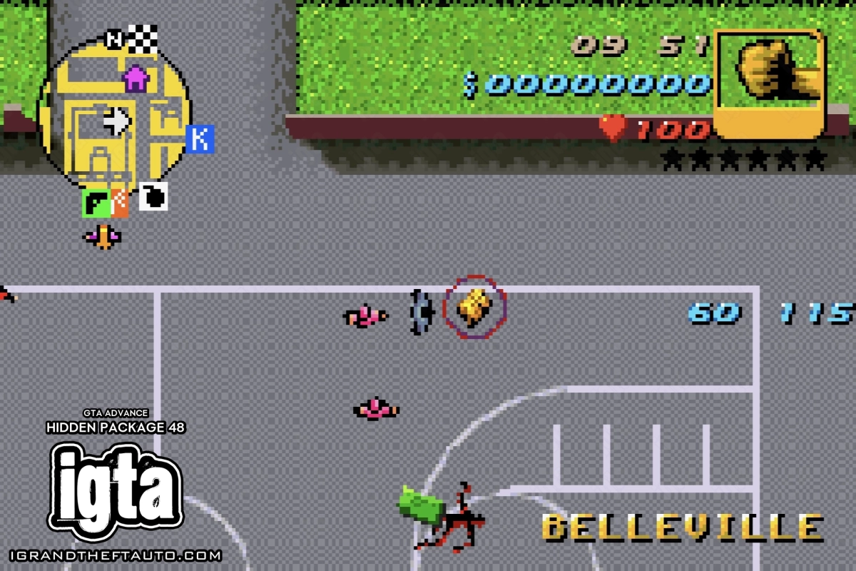 GTA Advance Hidden Package 48