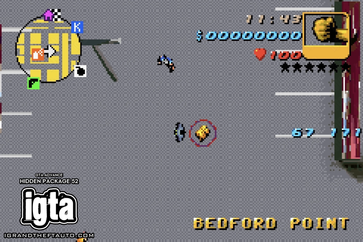 GTA Advance Hidden Package 52