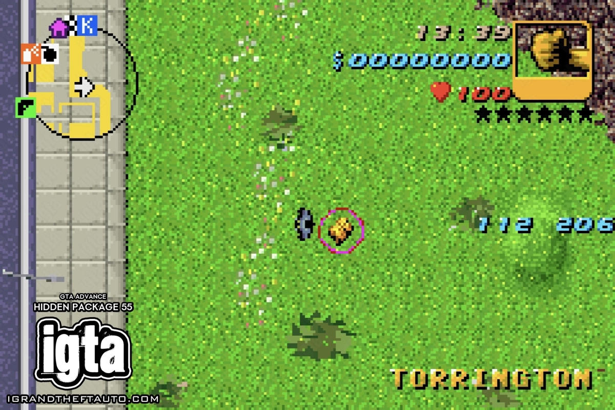 GTA Advance Hidden Package 55