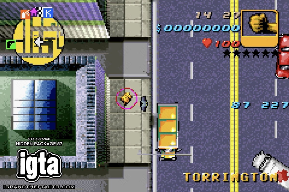 GTA Advance Hidden Package 57