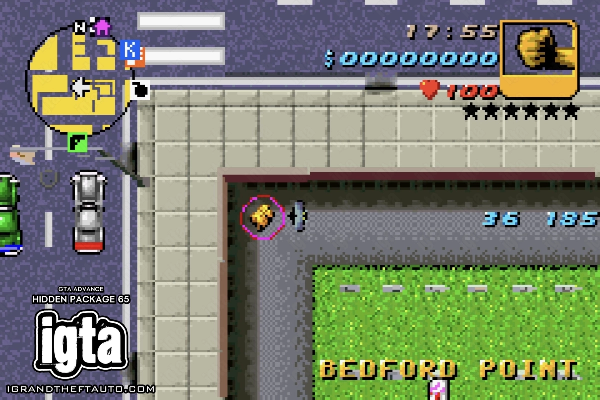 GTA Advance Hidden Package 65