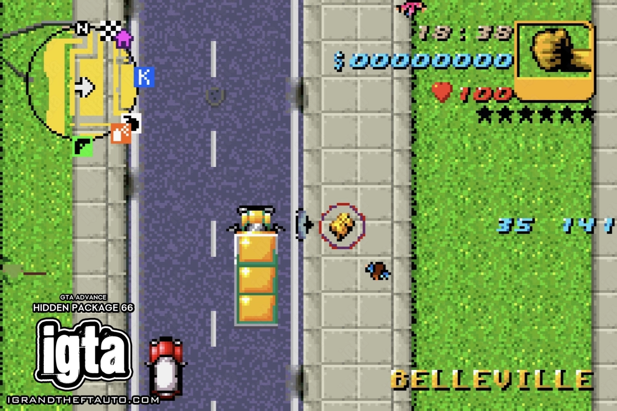 GTA Advance Hidden Package 66