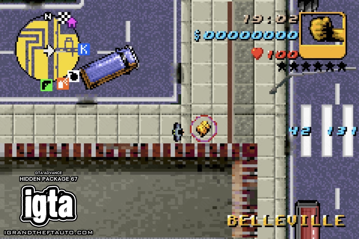 GTA Advance Hidden Package 67