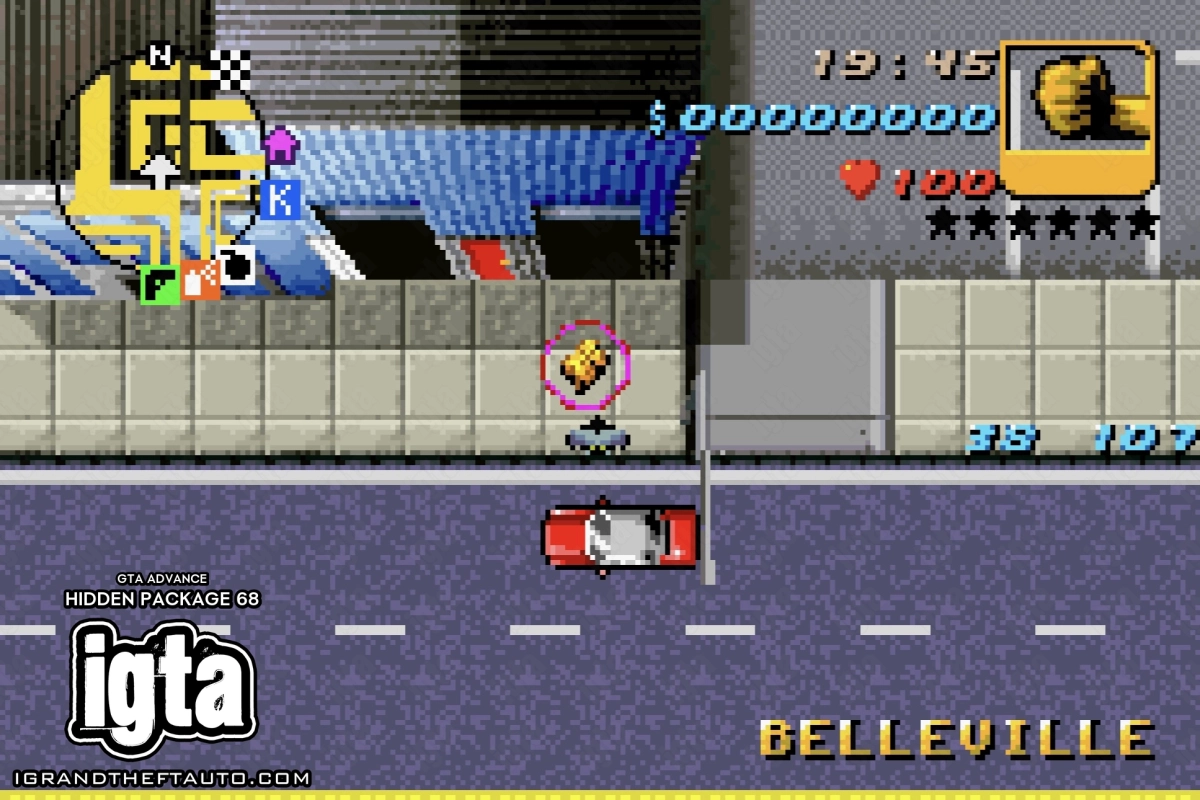 GTA Advance Hidden Package 68