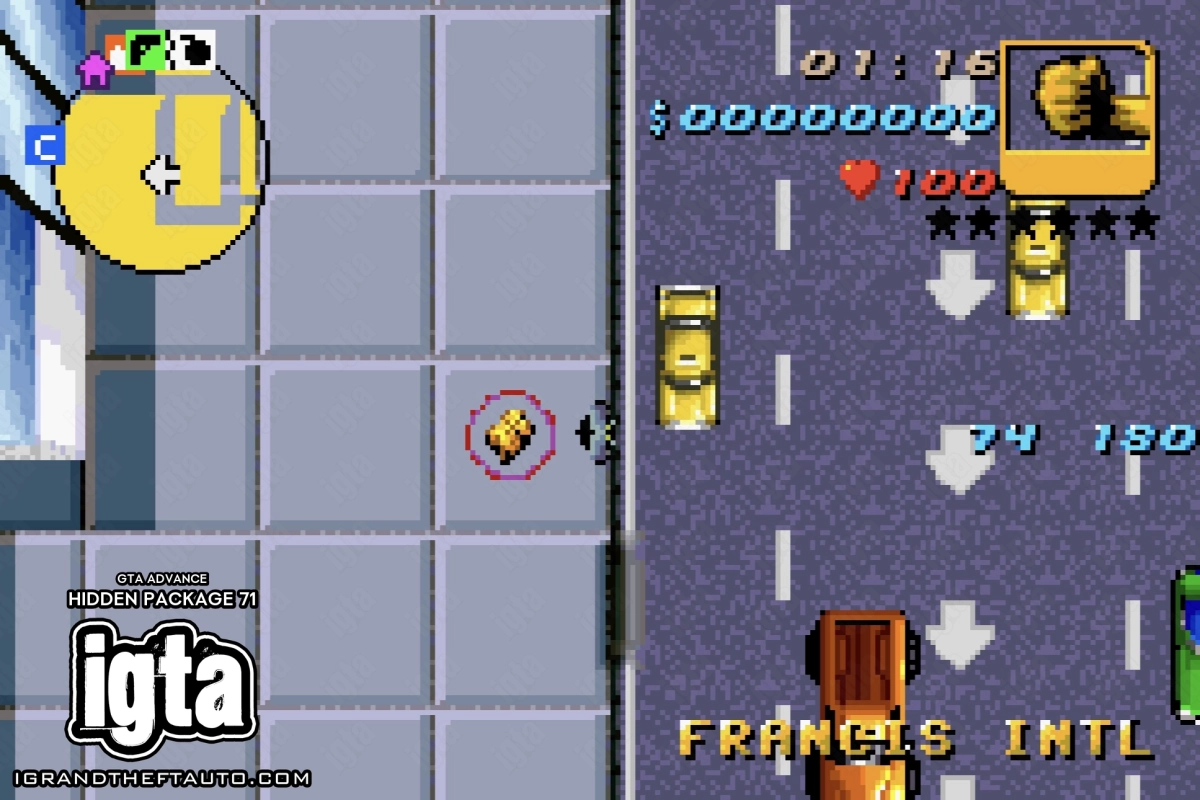 GTA Advance Hidden Package 71