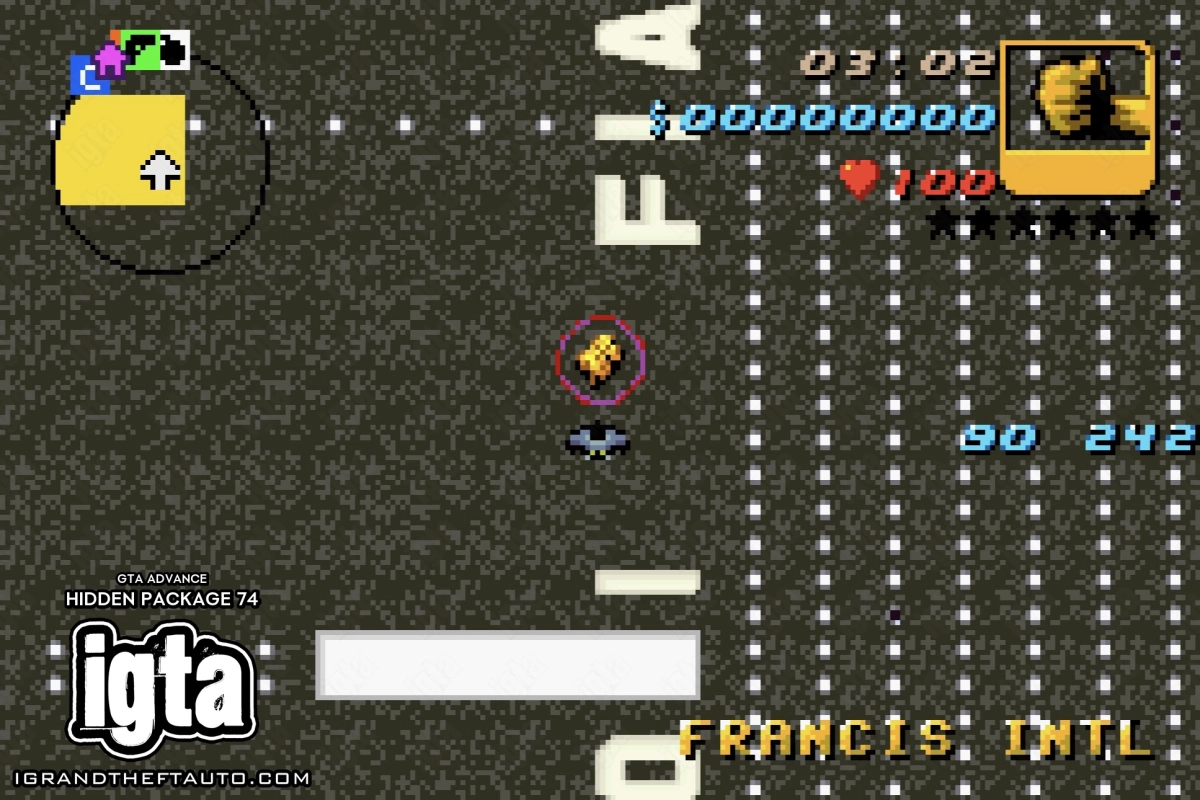 GTA Advance Hidden Package 74