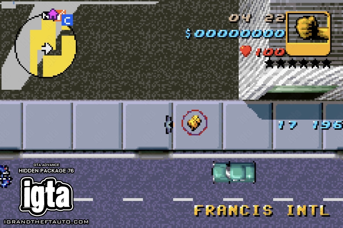 GTA Advance Hidden Package 76