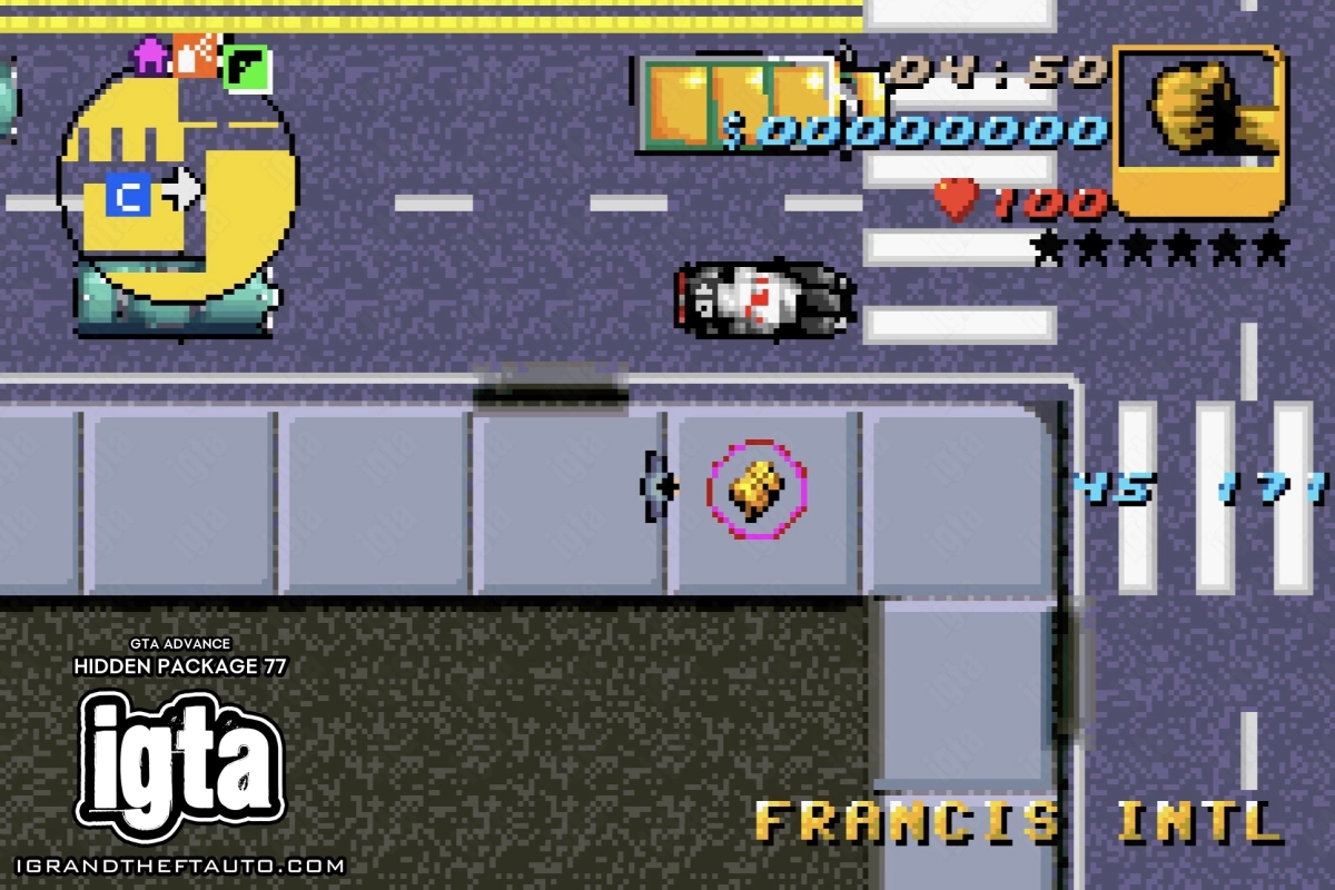 GTA Advance Hidden Package 77