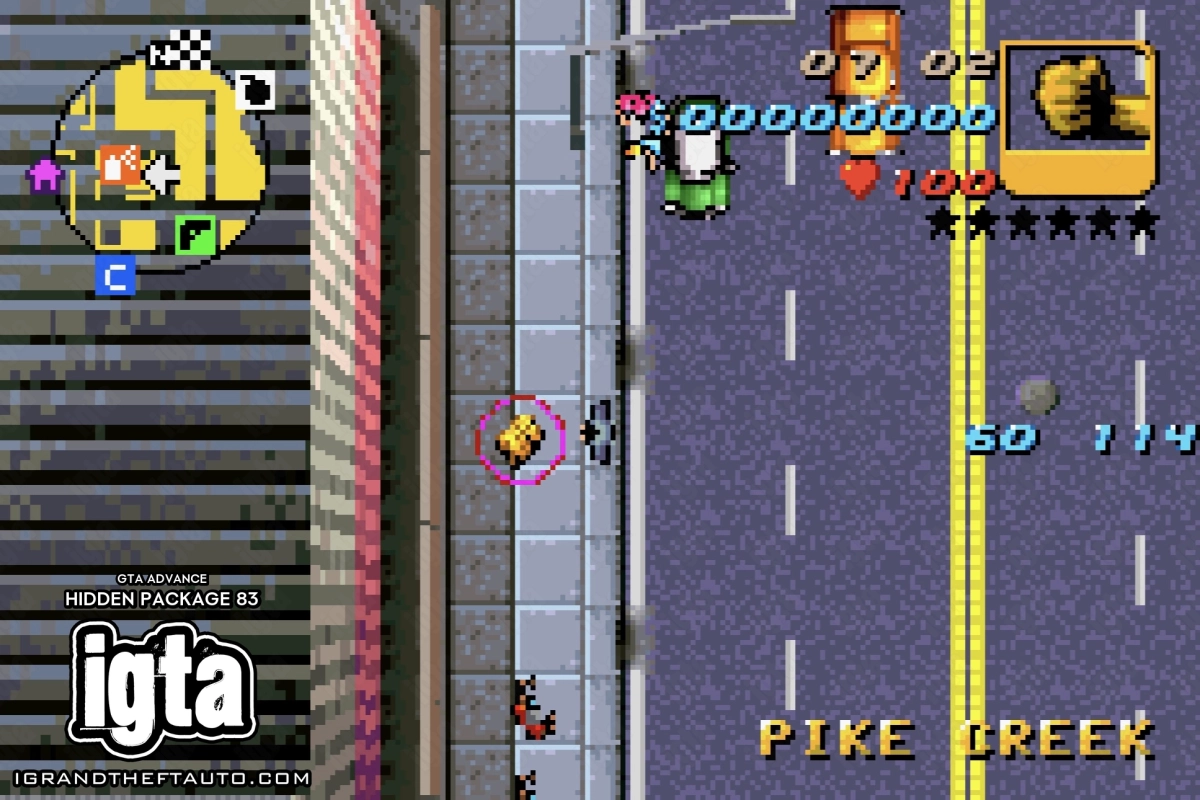 GTA Advance Hidden Package 83