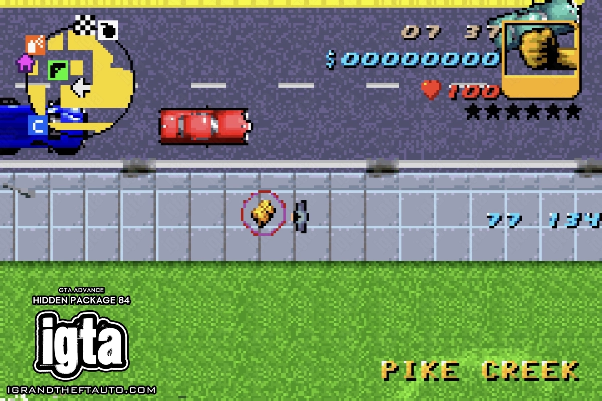 GTA Advance Hidden Package 84