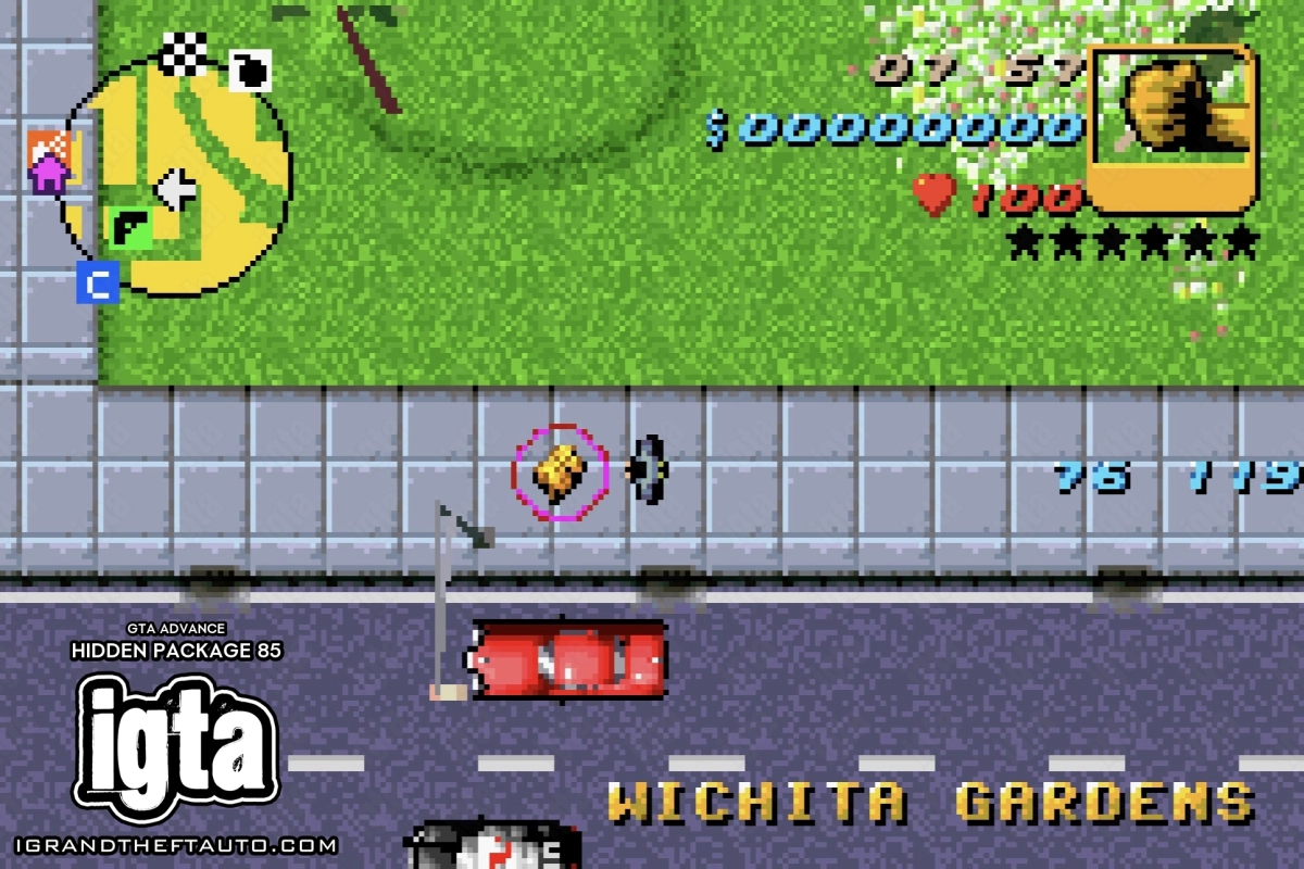 GTA Advance Hidden Package 85