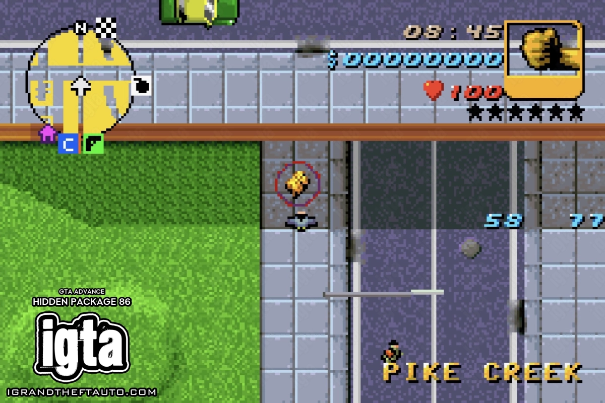 GTA Advance Hidden Package 86