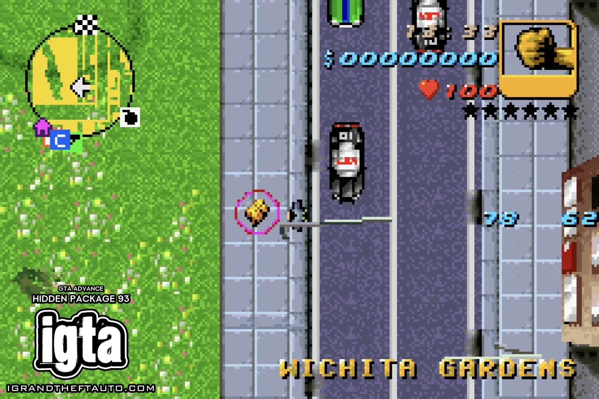 GTA Advance Hidden Package 93
