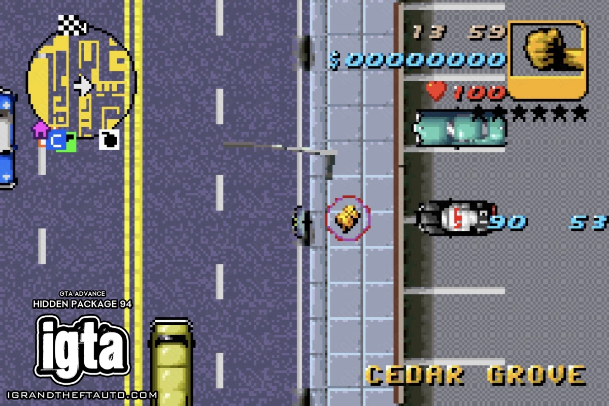 GTA Advance Hidden Package 94