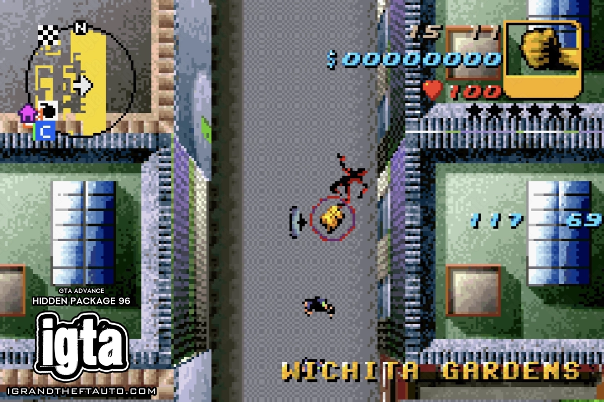 GTA Advance Hidden Package 96