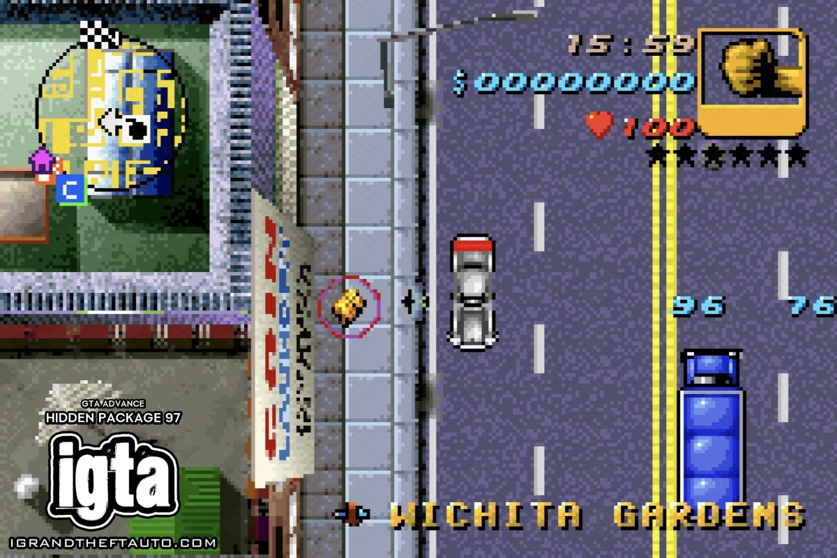 GTA Advance Hidden Package 97