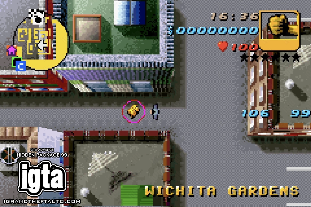 GTA Advance Hidden Package 99