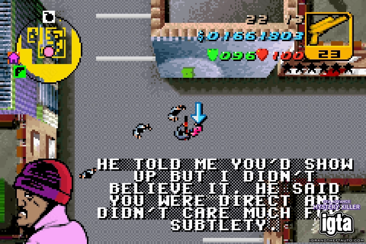 GTA Advance Mystery Killer 5