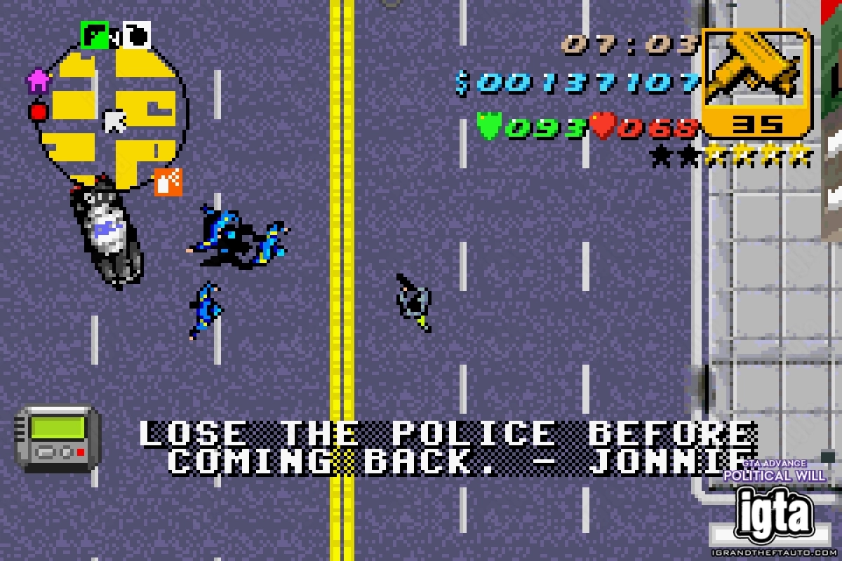 GTA Advance Political Will 14