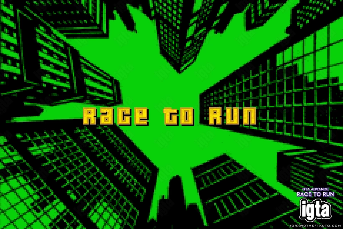 GTA Advance Race To Run 1