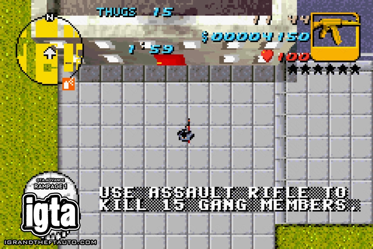 GTA Advance Rampage 1 Details