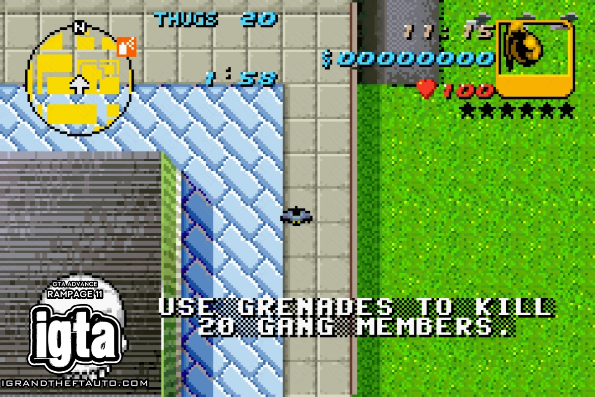 GTA Advance Rampage 11 Details