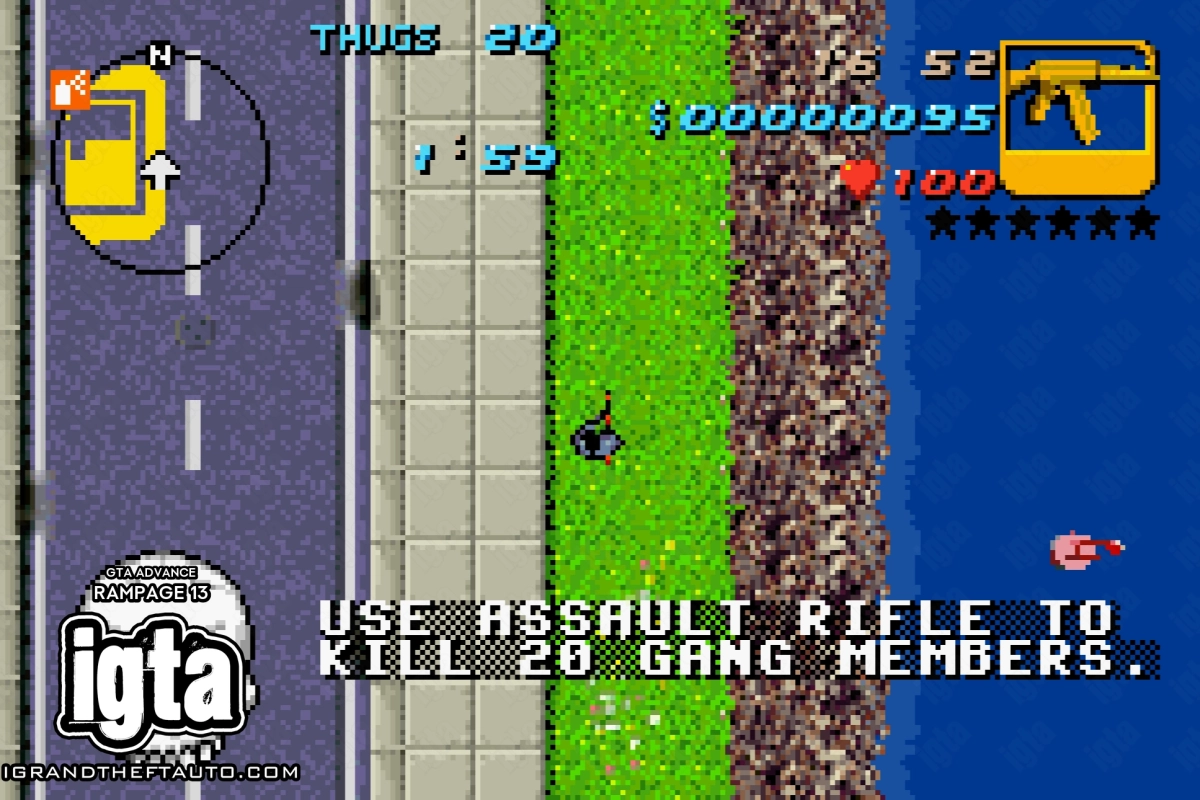 GTA Advance Rampage 13 Details