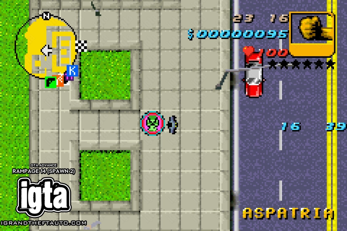 GTA Advance Rampage 14 2