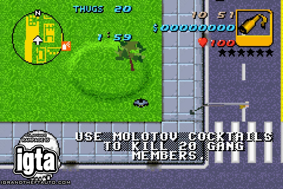 GTA Advance Rampage 15 Details