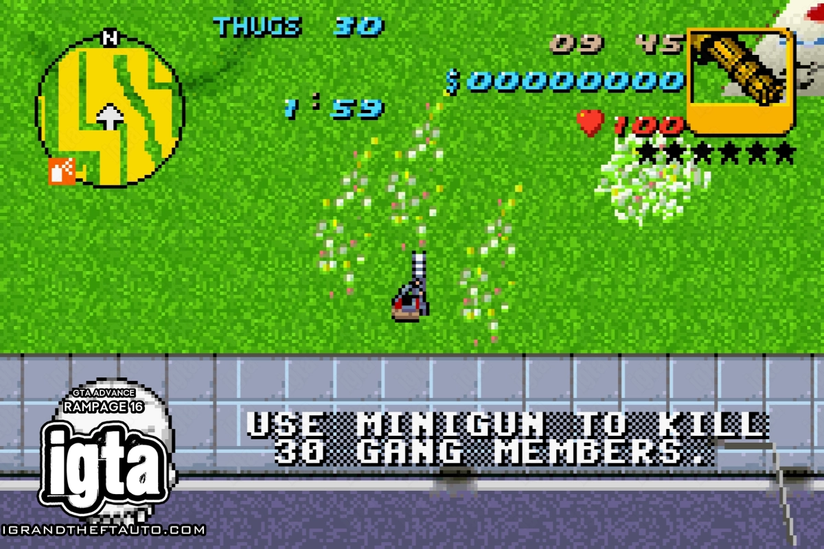 GTA Advance Rampage 16 Details