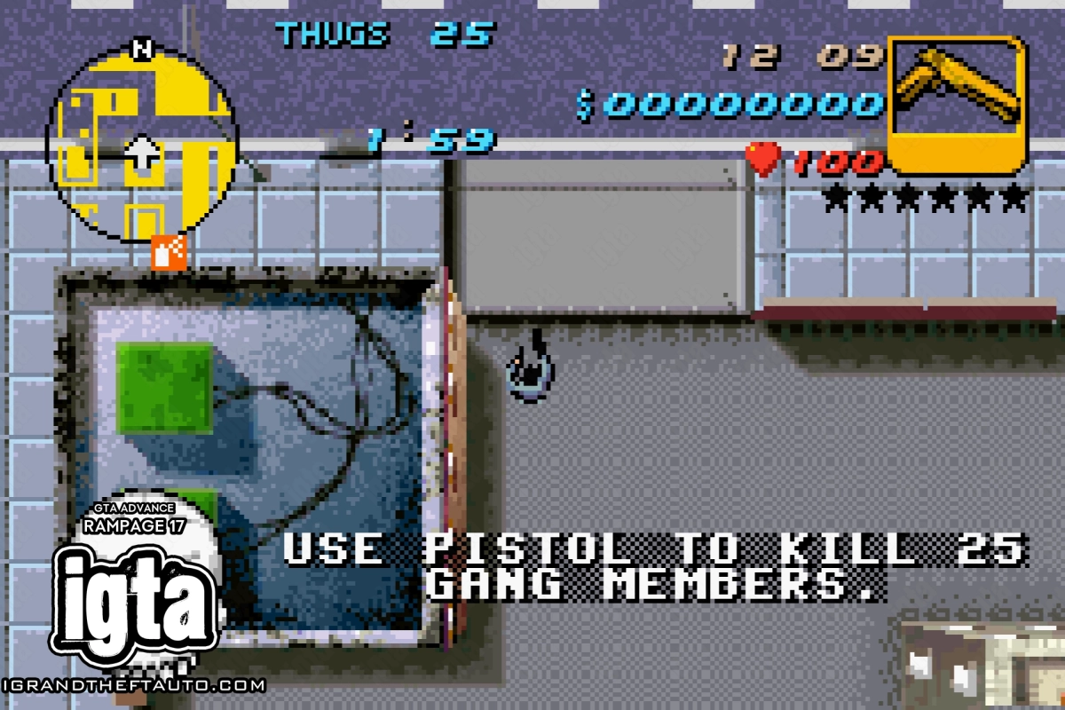 GTA Advance Rampage 17 Details