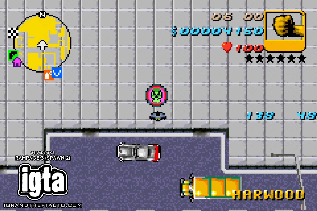 GTA Advance Rampage 3 2