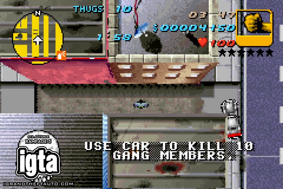 GTA Advance Rampage 3 Details