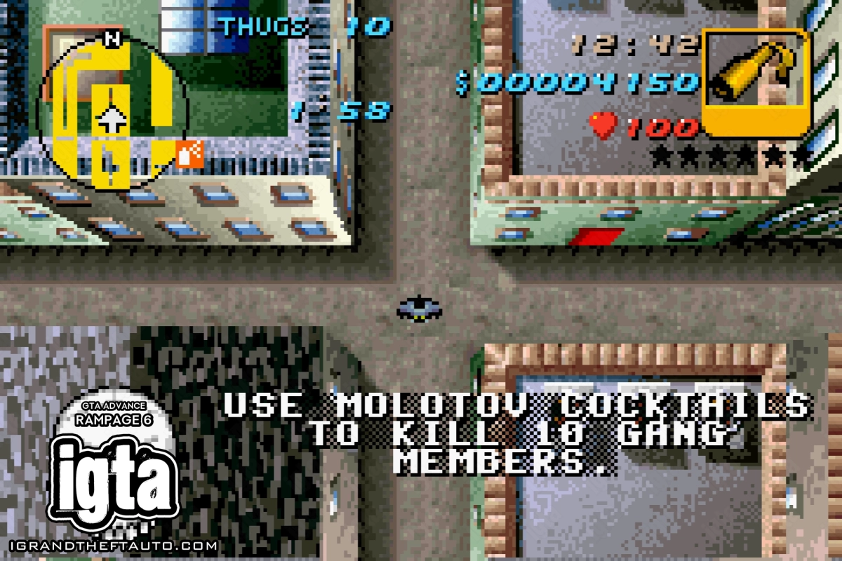 GTA Advance Rampage 6 Details