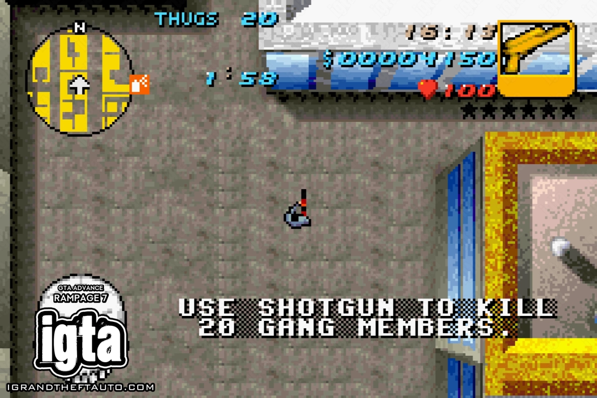 GTA Advance Rampage 7 Details