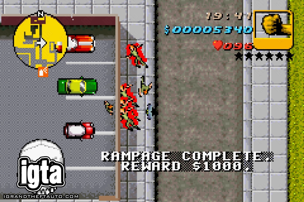 GTA Advance Rampage Complete