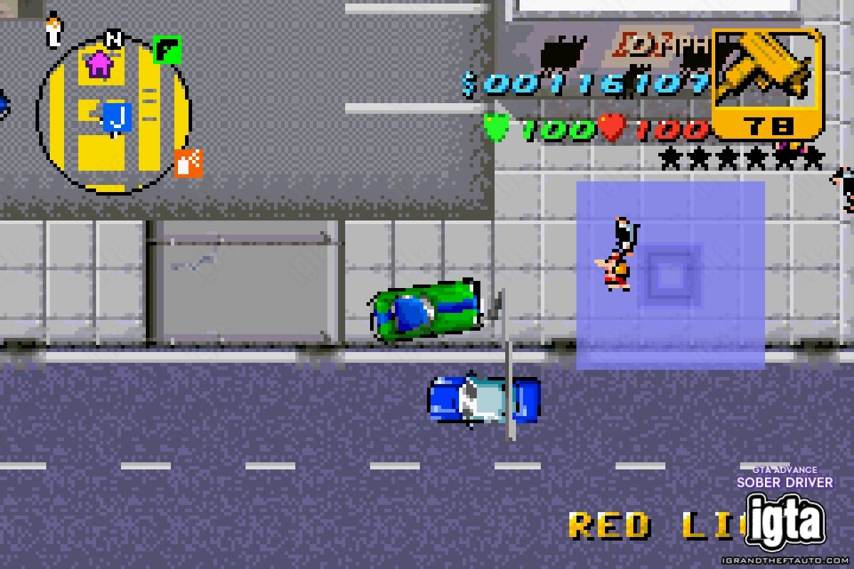 GTA Advance Sober Driver 1