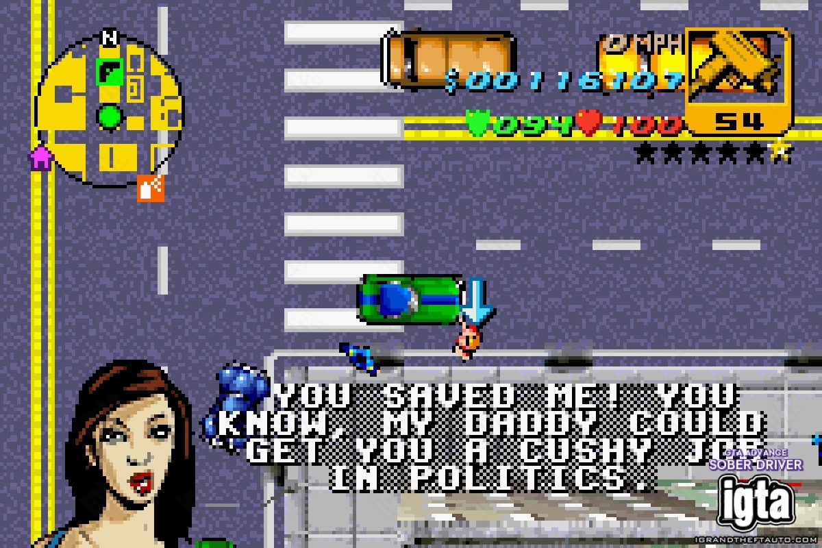 GTA Advance Sober Driver 13