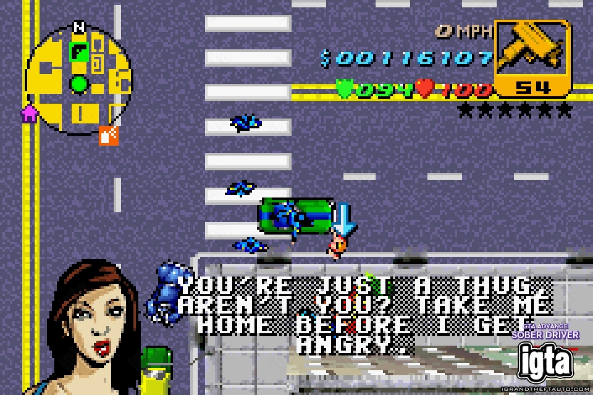 GTA Advance Sober Driver 15